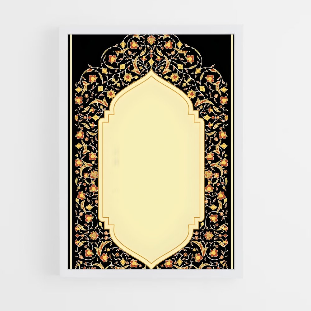 ap-prayer mat-7 cadre Blanc