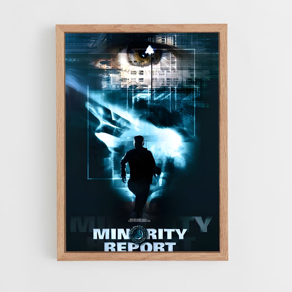 ap-precogs minority report-1 cadre Bois clair