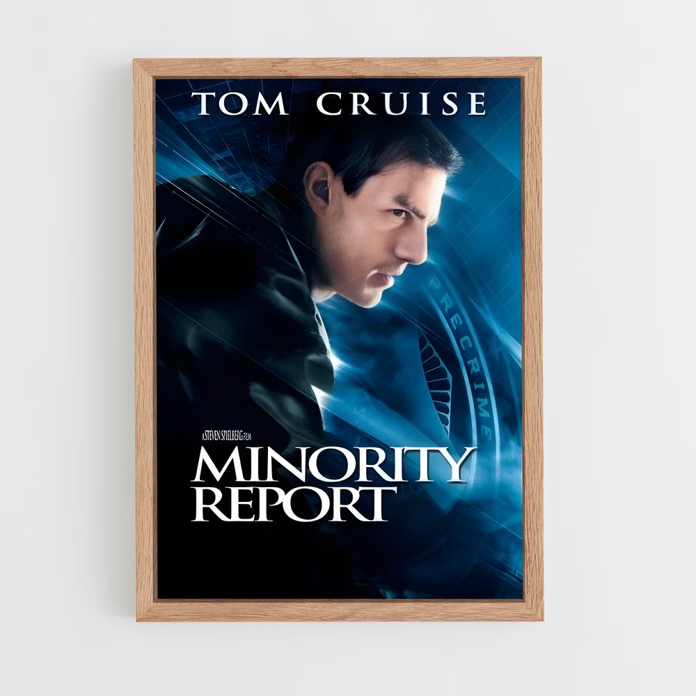 ap-precogs minority report-2 cadre Bois clair