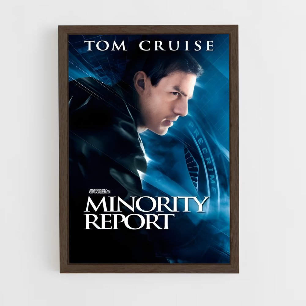 ap-precogs minority report-2 cadre Bois foncé