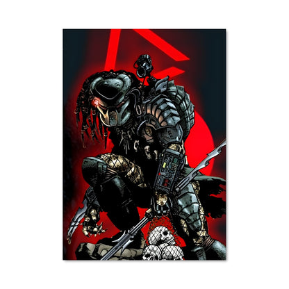 Poster Chasseur Rouge
