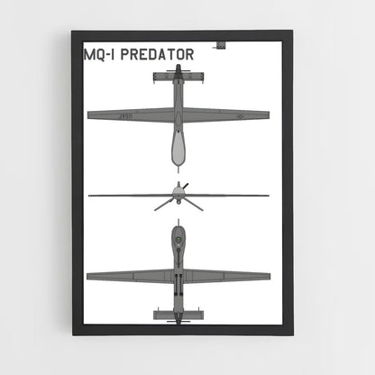 ap-predator mq-1-1 cadre Noir