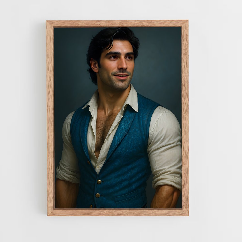 ap-prince eric-2 cadre Bois clair