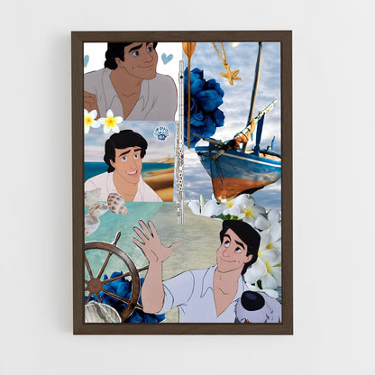 ap-prince eric-3 cadre Bois foncé