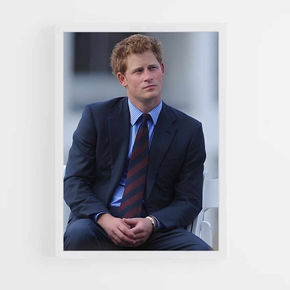 ap-prince harry-5 cadre Blanc