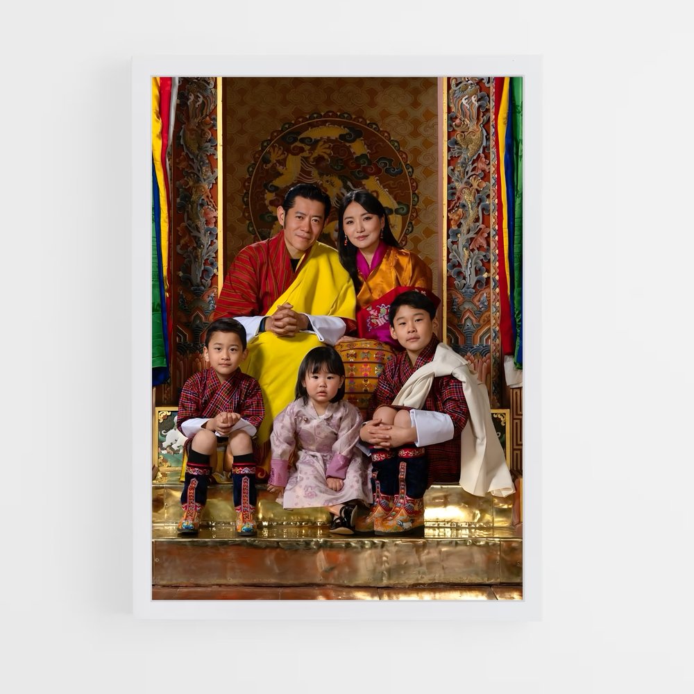 ap-prince jigme ugyen wangchuck-4 cadre Blanc