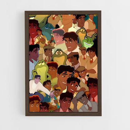 ap-prince naveen-2 cadre Bois foncé