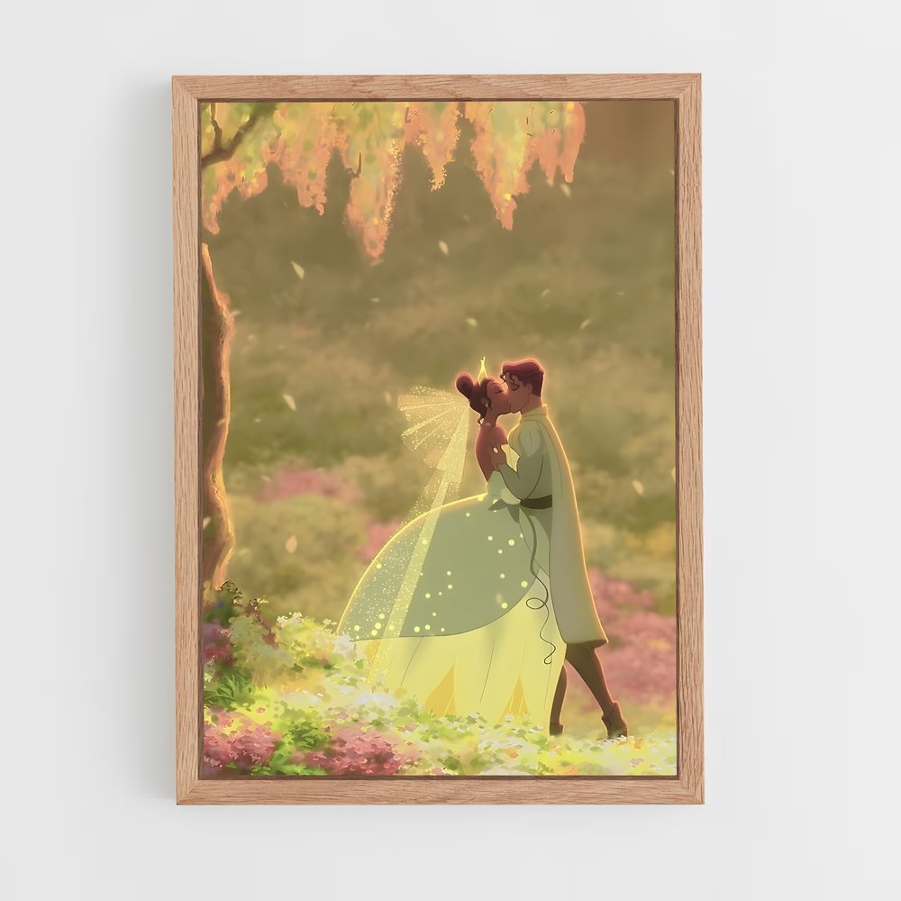 ap-princess and the frog-1 cadre Bois clair
