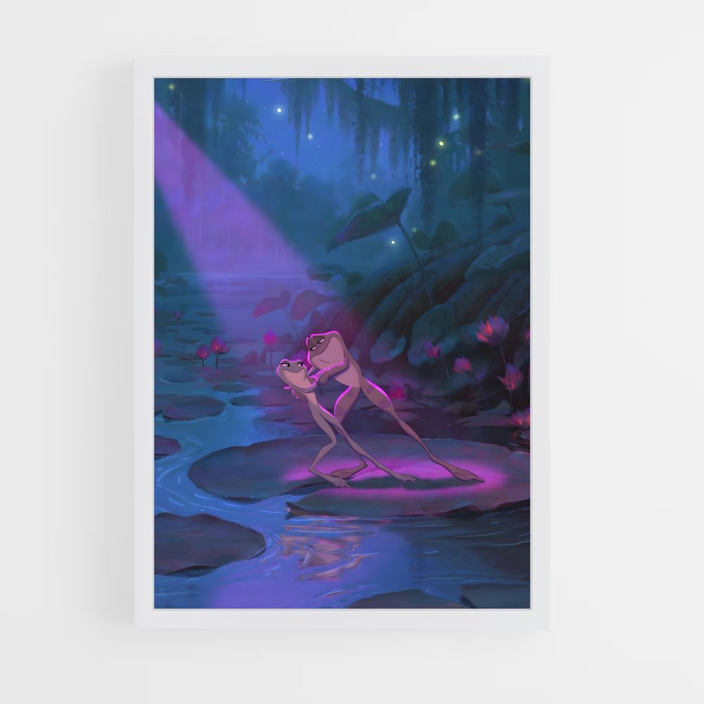 ap-princess and the frog-2 cadre Blanc