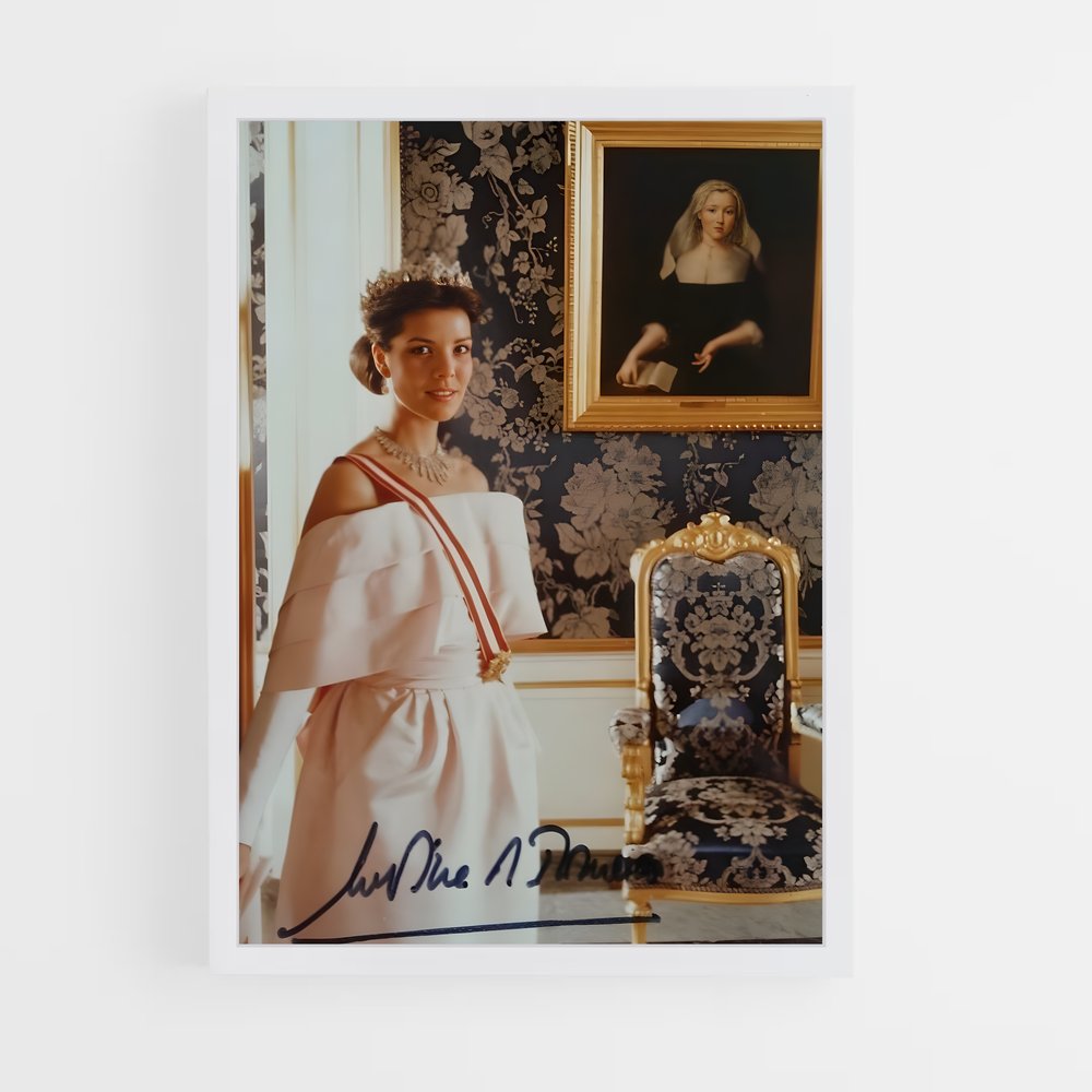 ap-princess caroline-2 cadre Blanc