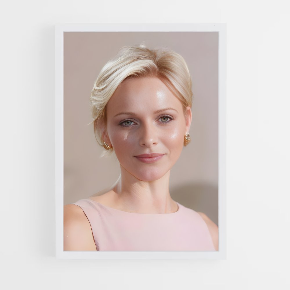 ap-princess charlene-8 cadre Blanc