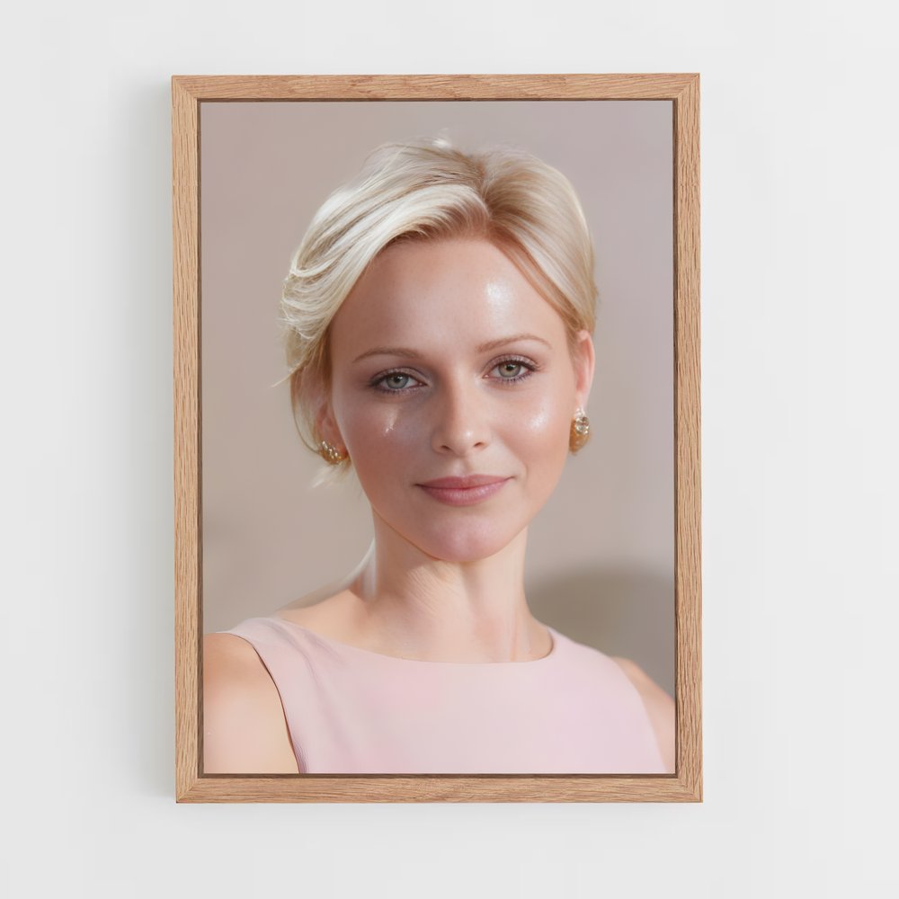 ap-princess charlene-8 cadre Bois clair
