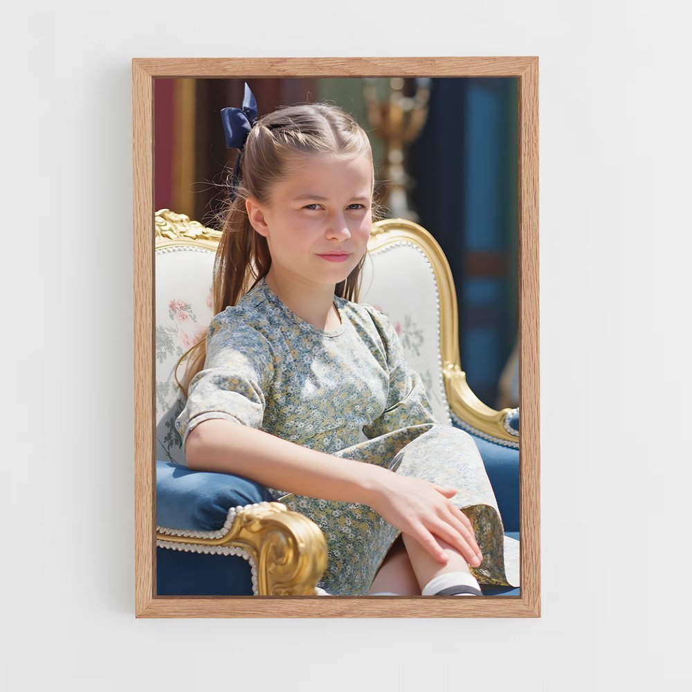 ap-princess charlotte-5 cadre Bois clair