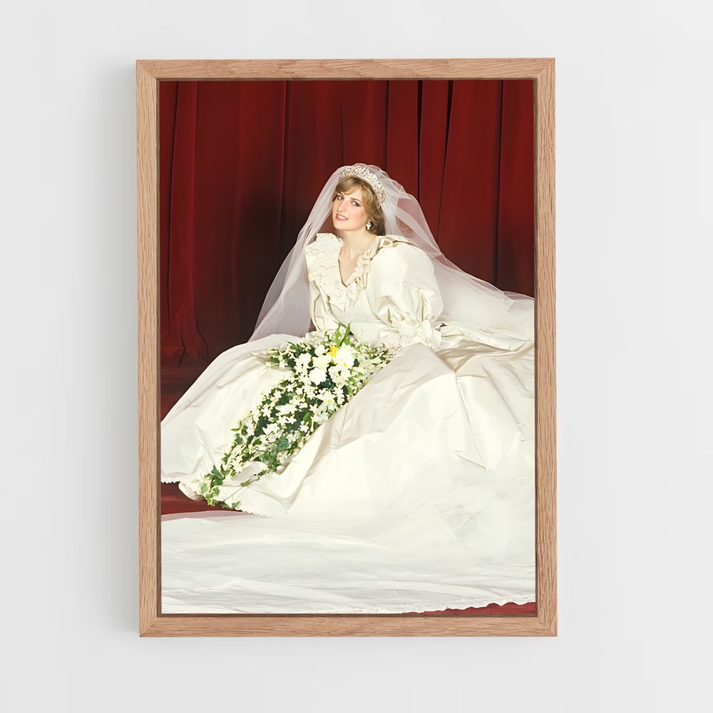 ap-princess diana-15 cadre Bois clair