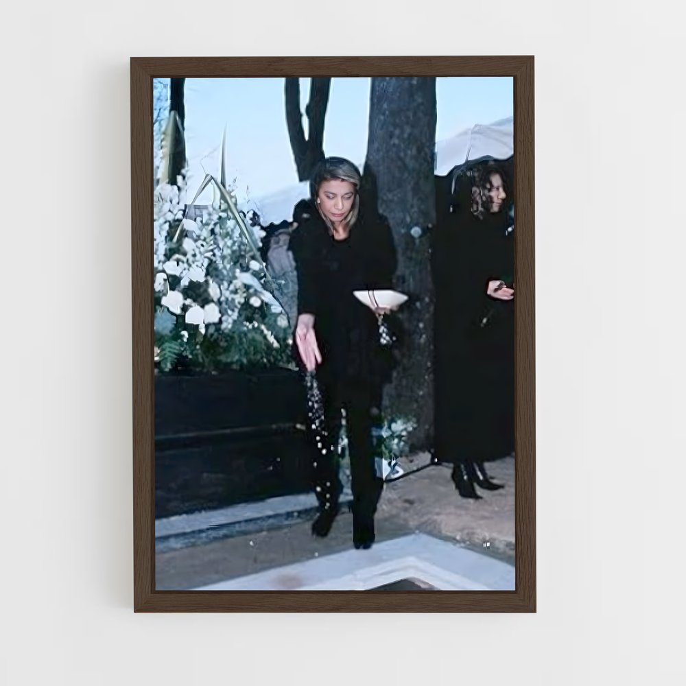 ap-princess farahnaz pahlavi-1 cadre Bois foncé
