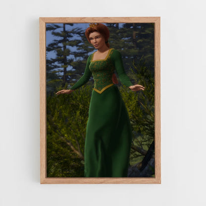 ap-princess fiona-8 cadre Bois clair