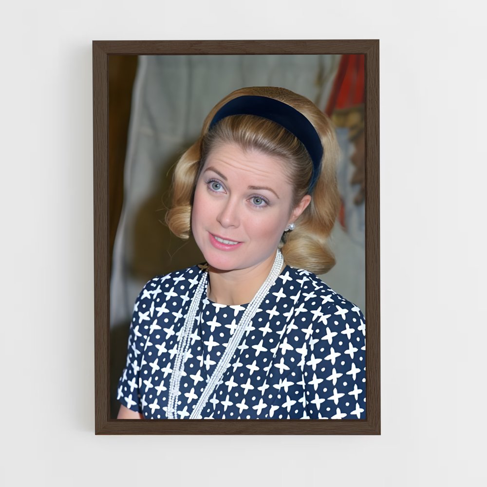 ap-princess grace-5 cadre Bois foncé