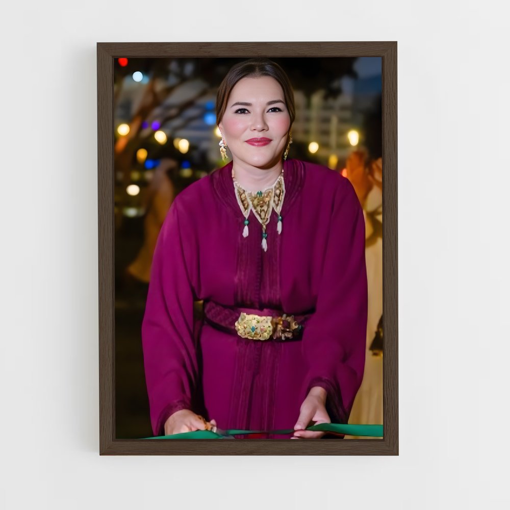ap-princess lalla hasna-3 cadre Bois foncé