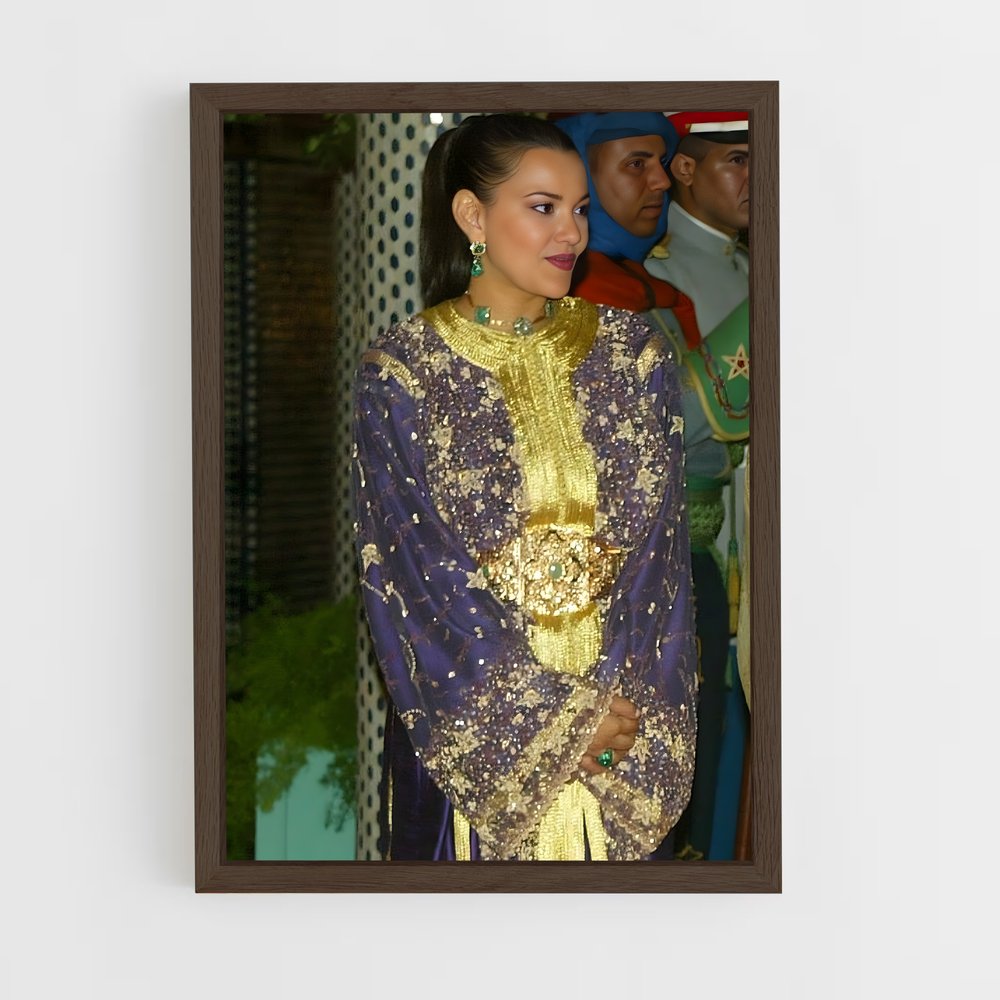 ap-princess lalla hasna-5 cadre Bois foncé