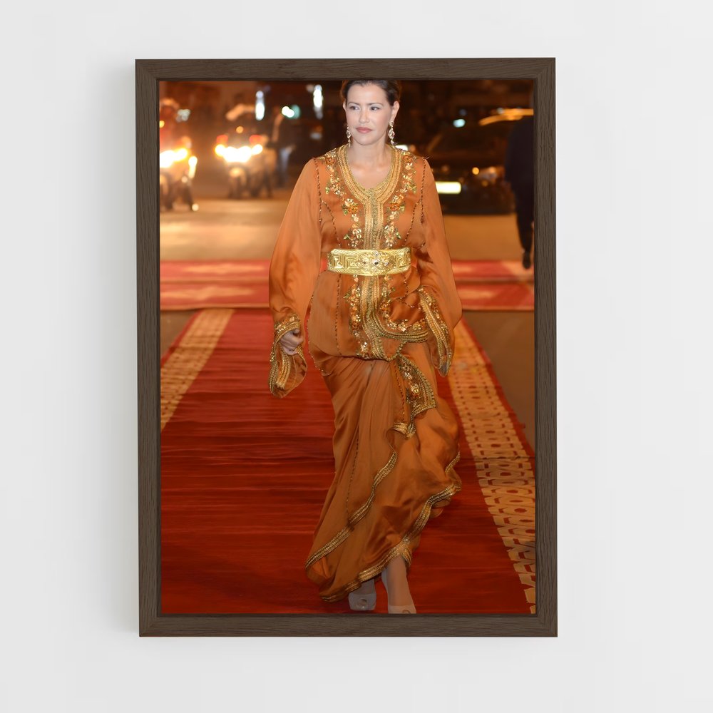 ap-princess lalla meryem-5 cadre Bois foncé