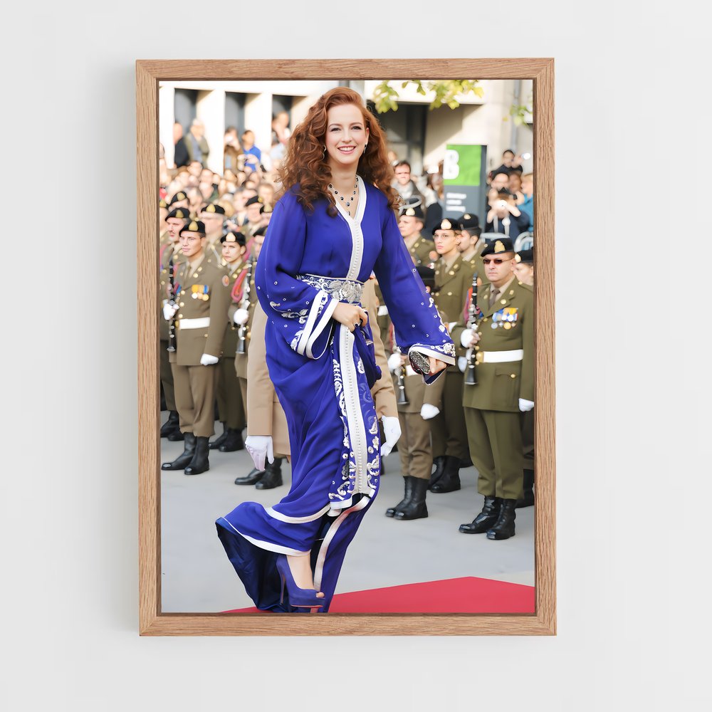 ap-princess lalla salma-4 cadre Bois clair