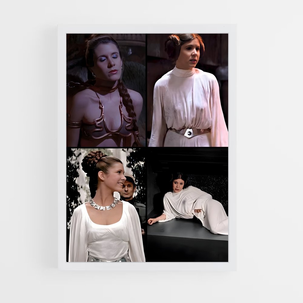 ap-princess leia-2 cadre Blanc