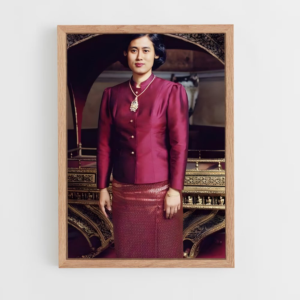 ap-princess sirindhorn-2 cadre Bois clair