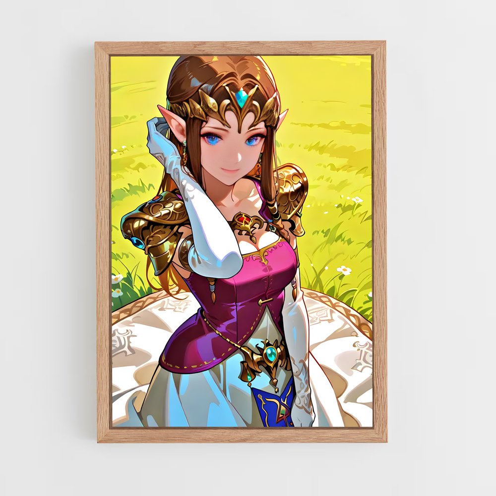 ap-princess zelda-6 cadre Bois clair