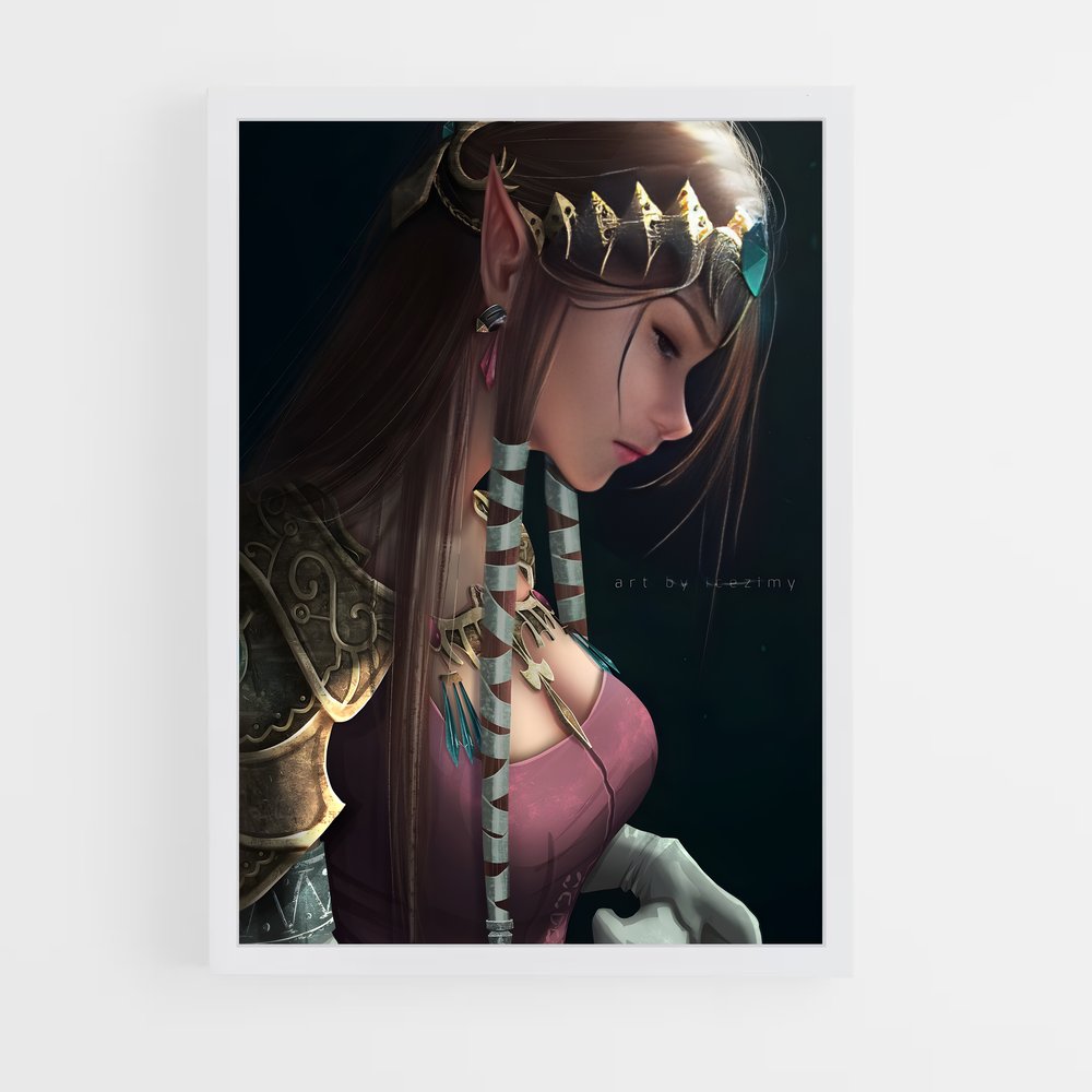 ap-princess zelda-7 cadre Blanc