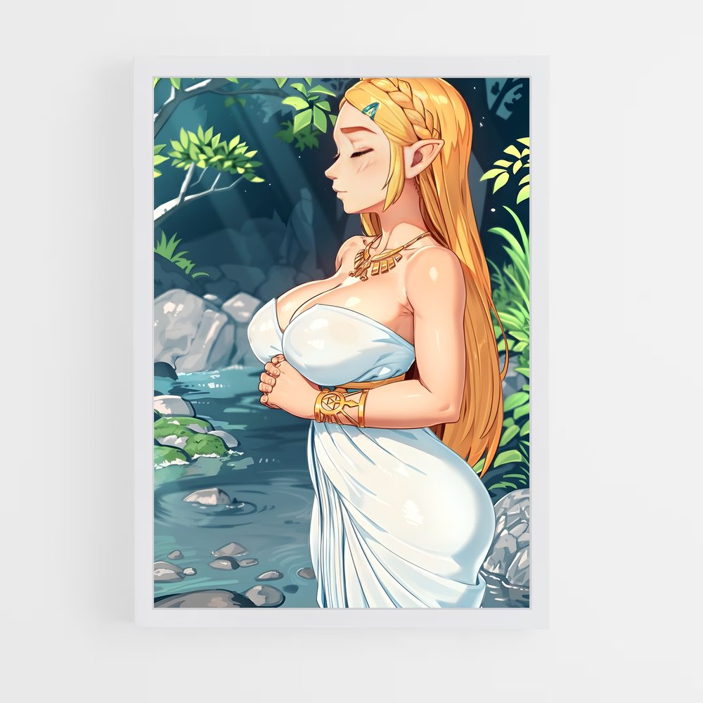 ap-princess zelda-8 cadre Blanc