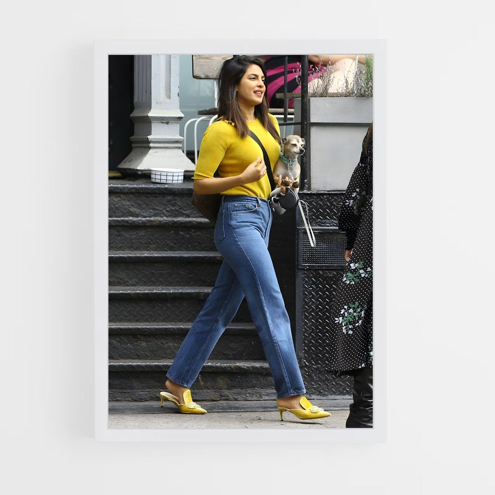 ap-priyanka chopra-3 cadre Blanc