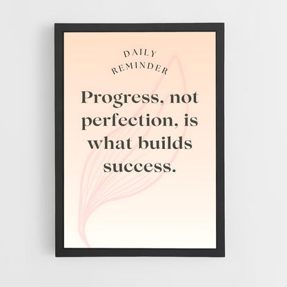 ap-progress not perfection-3 cadre Noir