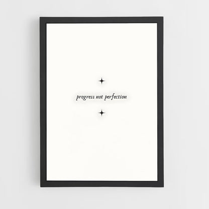 ap-progress not perfection-5 cadre Noir