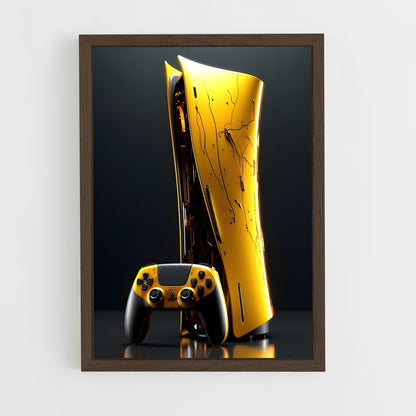 ap-ps4 pro-2 cadre Bois foncé