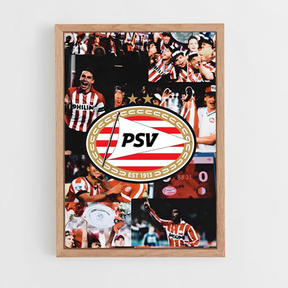 ap-psv eindhoven-6 cadre Bois clair