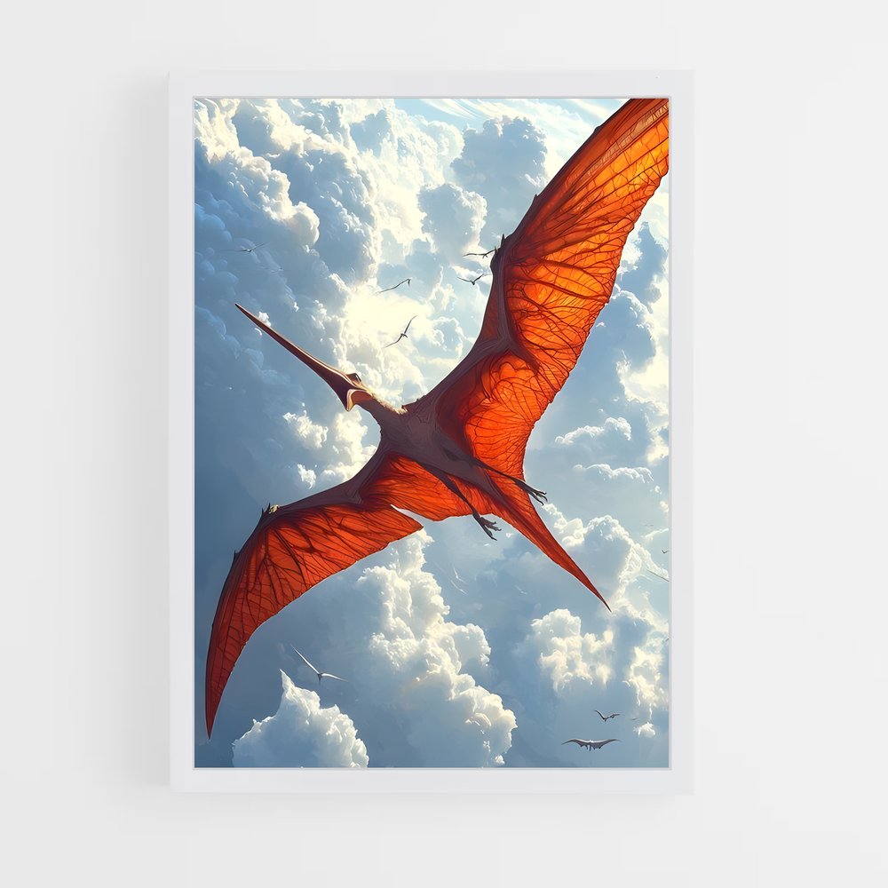 ap-pteranodon-2 cadre Blanc