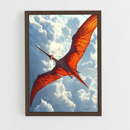 ap-pteranodon-2 cadre Bois foncé