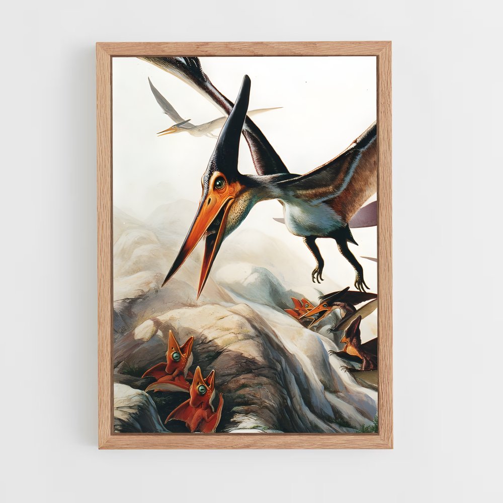 ap-pterodactyl-2 cadre Bois clair