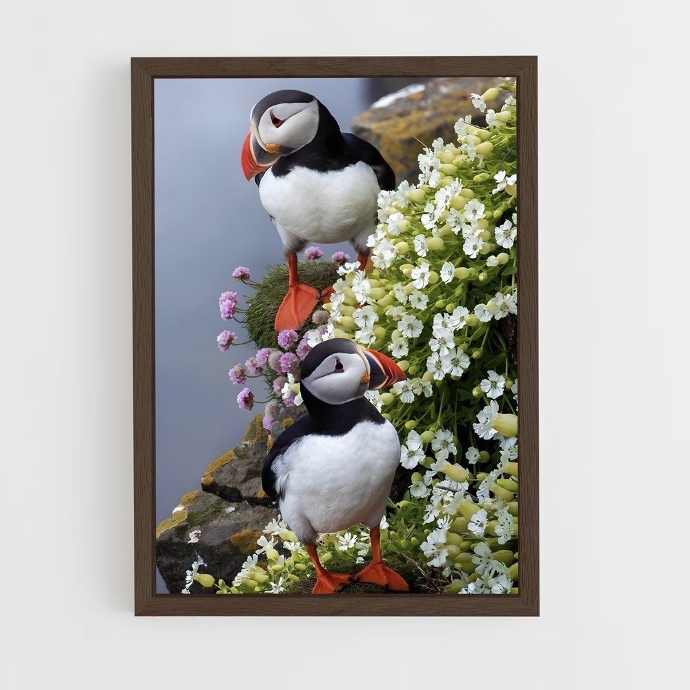 ap-puffin-2 cadre Bois foncé