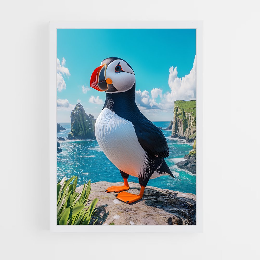 ap-puffin-5 cadre Blanc