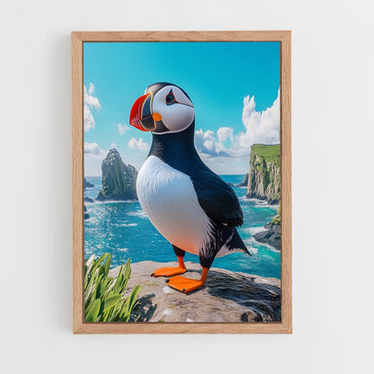ap-puffin-5 cadre Bois clair