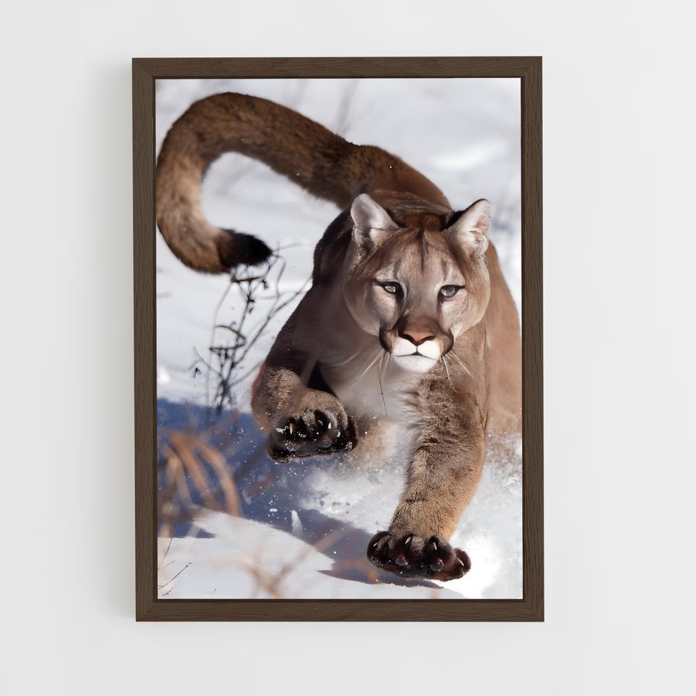 ap-puma-18 cadre Bois foncé