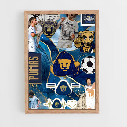 ap-pumas unam-7 cadre Bois clair