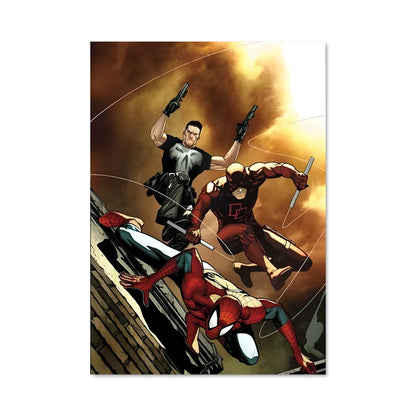 Poster Araignée Épique