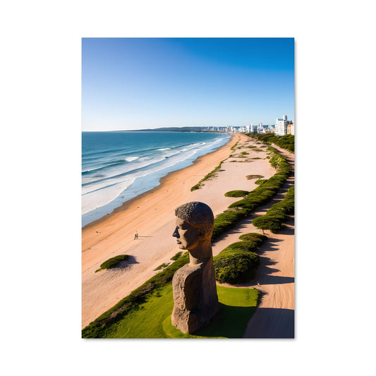 Poster Dunes Dorées