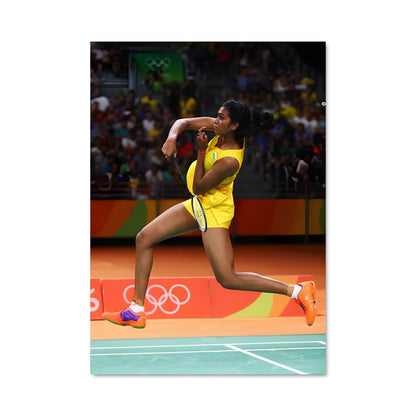 Poster Envolée Jaune
