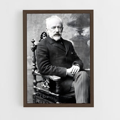 ap-pyotr ilyich tchaikovsky-4 cadre Bois foncé