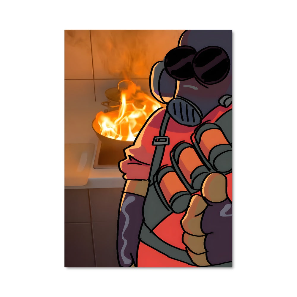 Poster Pyro's Kitchen Care