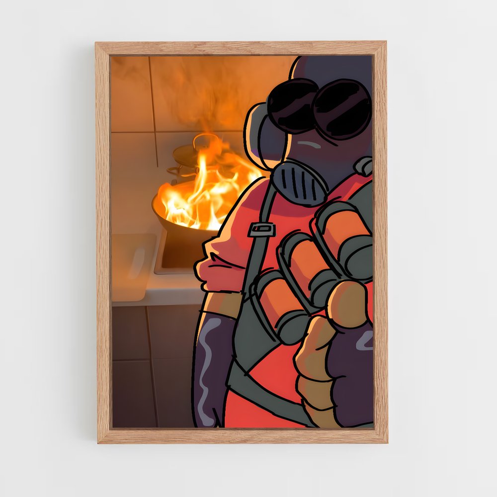 ap-pyro tf2-1 cadre Bois clair