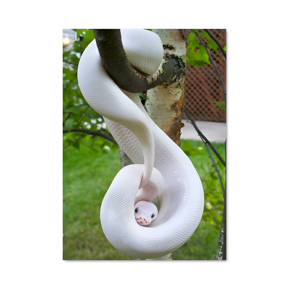 Poster Python en Suspension